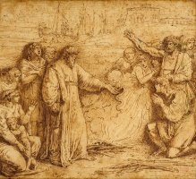 Miracle of Saint Paul by Felice Giani