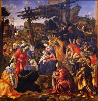 Adorazione Dei Magi by Filippino Lippi