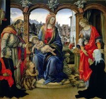 Madonna and Child by Filippino Lippi