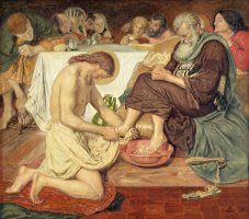 Jesus Washing Peter's Feet by Ford Madox Brown