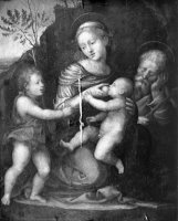Holy Family with St John by Fra Bartolomeo