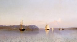 Late Afternoon, Haverstraw Bay by Francis Augustus Silva