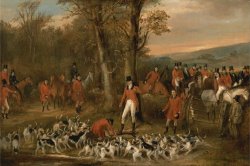 The Berkeley Hunt, 1842 The Death by Francis Calcraft Turner
