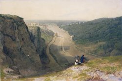 The Avon Gorge - looking over Clifton by Francis Danby