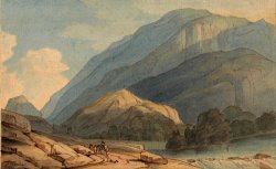 The Entrance Into Borrowdale by Francis Swaine