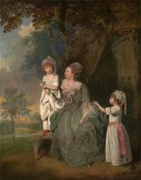 Mrs. Barclay And Her Children by Francis Wheatley