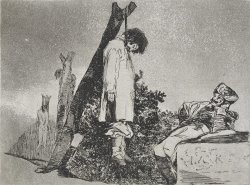 Not (in This Case) Either (tampoco) From The Series The Disasters of War (los Desastres De La Guerra... by Francisco De Goya
