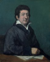 Portrait of The Poet Moratin by Francisco De Goya