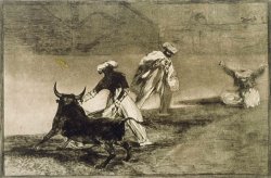 They Play Another with The Cape... From L by Francisco De Goya