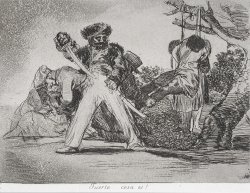 This Is Too Much! (fuerte Cosa Es!) From The Series The Disasters of War (los Desastres De La Guerra... by Francisco De Goya