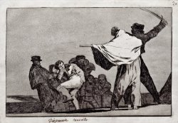 Well Know Folly by Francisco De Goya
