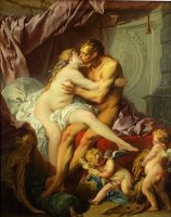 Hercules And Omphale by Francois Boucher