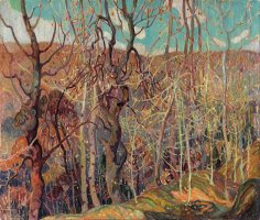 Silvery Tangle by Franklin Carmichael
