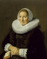 Portrait of an Elderly Woman by Frans Hals