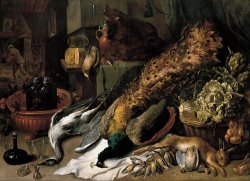 Still Life with a Wine Cooler by Frans Snyders