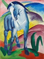 Blue Horse I by Franz Marc