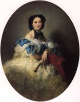 Countess Varvara Alekseyevna Musina&#173;pushkina by Franz Xavier Winterhalter