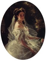 Pauline Sandor, Princess Metternich by Franz Xavier Winterhalter