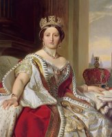 Portrait of Queen Victoria by Franz Xavier Winterhalter