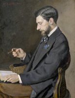 Edmond Maitre by Frederic Bazille