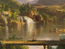 New England Scenery by Frederic Edwin Church