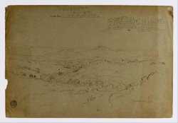 Study. Landscape with Mount Purese. Sketch. Landscape. by Frederic Edwin Church