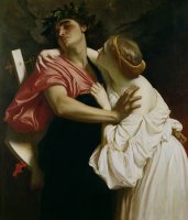 Orpheus and Euridyce by Frederic Leighton