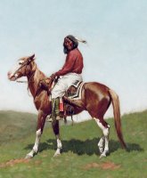 Comanche Brave by Frederic Remington