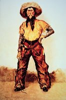Texas Cowboy by Frederic Remington