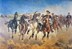 Troopers Moving by Frederic Remington