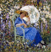 In the Garden by Frederick Carl Frieseke