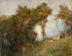 Afterglow (summer Evening) by Frederick Mccubbin
