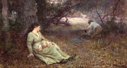 On The Wallaby Track by Frederick Mccubbin