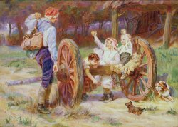 Happy as the Days are Long by Frederick Morgan