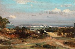 A View in Suffolk by Frederick W. Watts