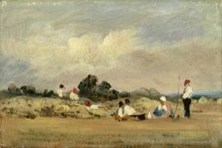 Haymakers Resting by Frederick W. Watts