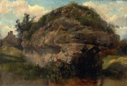 Rocky Hillside by Frederick W. Watts