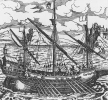French Galley Operating In The Ports Of The Levant Since Louis Xi by French School