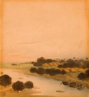 River View by Gaganendranath Tagore