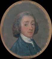 Portrait of a Young Man with Powdered Hair by Gainsborough, Thomas