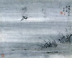 Schildering by Gao Qipei