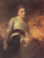 Jane Isabella Baird (villers) by George Elgar Hicks
