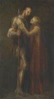 Knight And Maiden by George Frederick Watts
