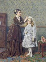 Her First Communion by George Goodwin Kilburne