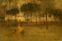 The Home of The Heron 2 by George Inness