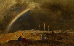 The Triumph At Calvary by George Inness