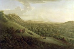 A View of Boxhill - Surrey by George Lambert