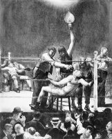 Between Rounds by George Wesley Bellows