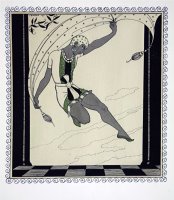 Cleopatre From The Series Designs on The Dances of Vaslav Nijinsky by Georges Barbier