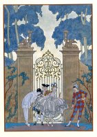 Columbine by Georges Barbier